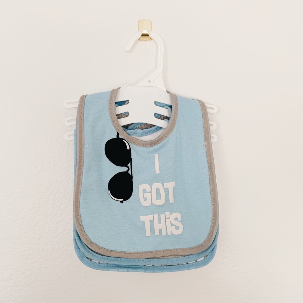 “I Got This” Baby Boy Bib Set